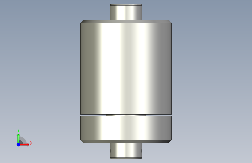 G050792-防水电机 F2838 350KV 3-4S=螺旋桨 正面视图