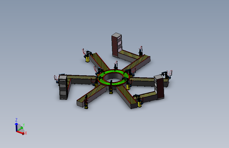 大件物品分拣生产线设计