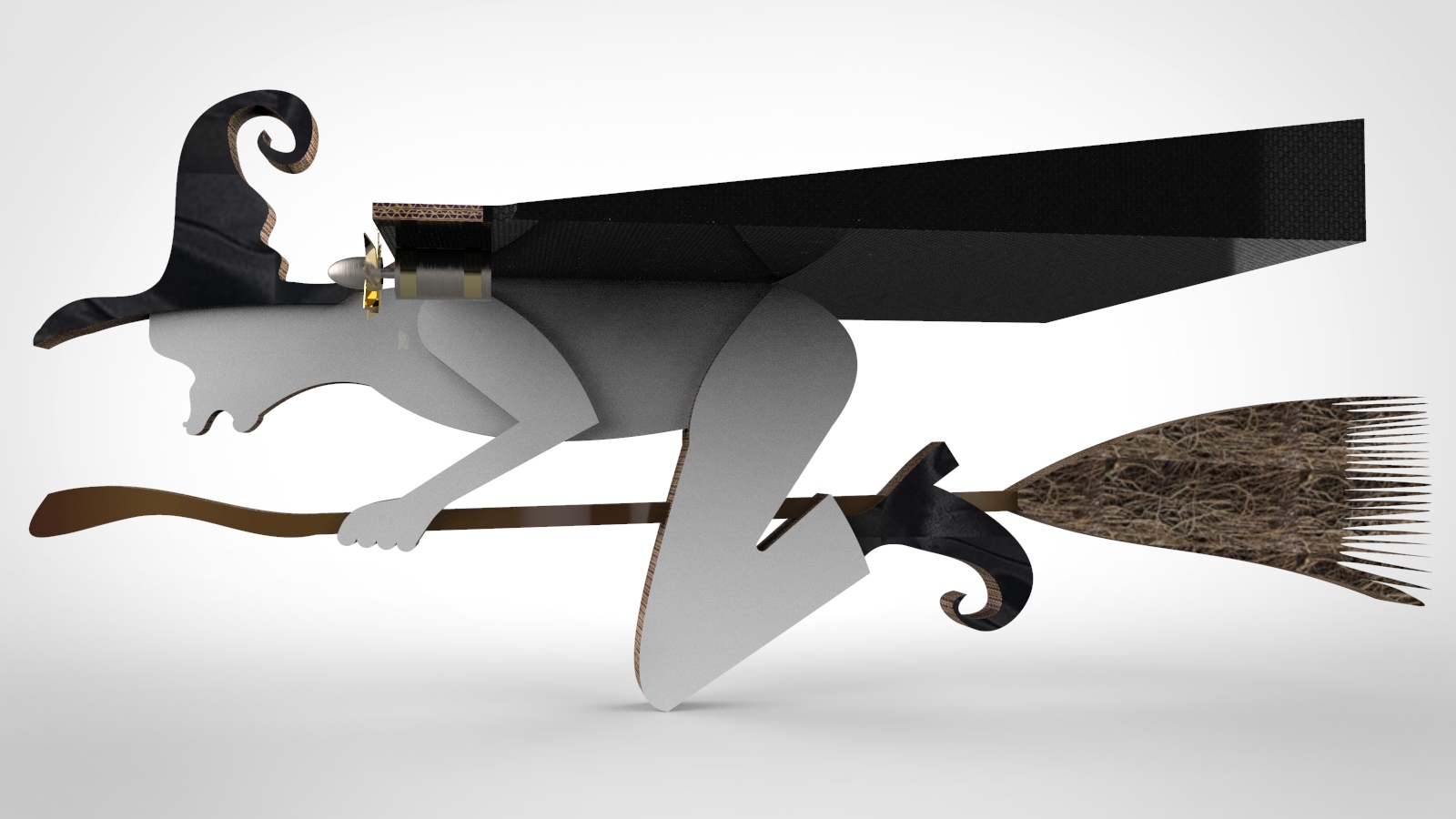 G051882-万圣节快乐,女巫=螺旋桨