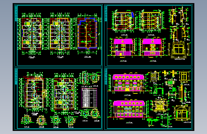 招待所建筑施工图