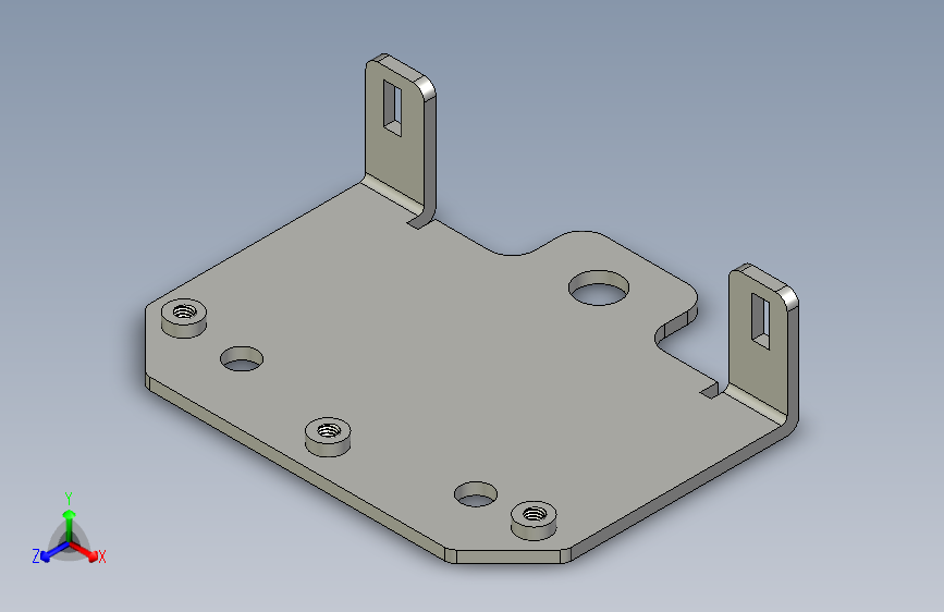 X级炮兵大黄蜂（金属部分的CAD）