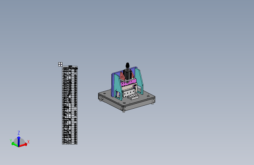 自动折弯压合机（sw16可编辑+工程图+bom）