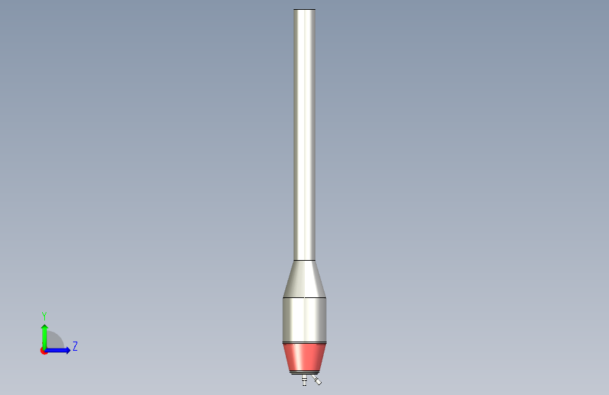 棕色脉冲喷射器 左侧视图