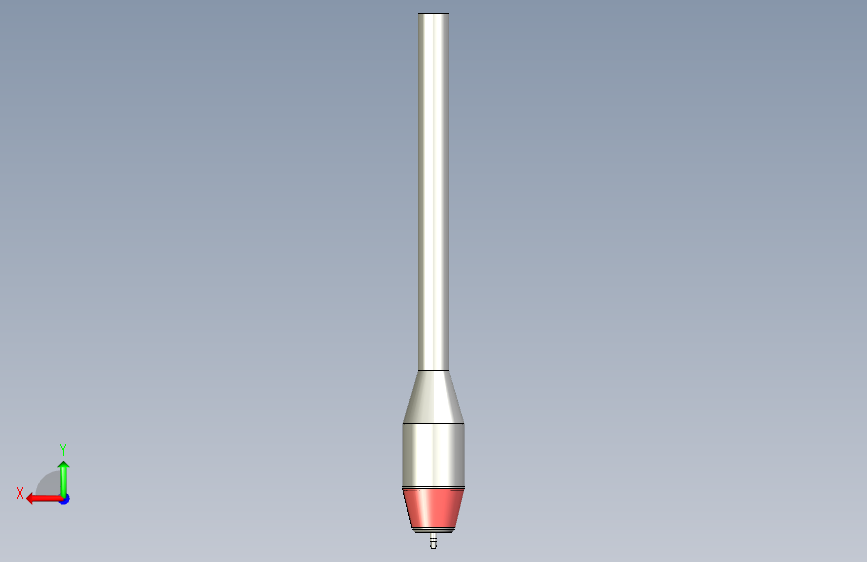 棕色脉冲喷射器 背面视图