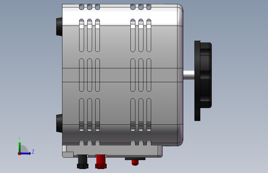 德力西接触调压器_SOLIDWORKS 2020_模型图纸下载 – 懒石网