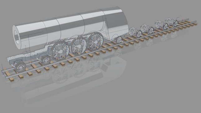 SAR 16E 蒸汽机车