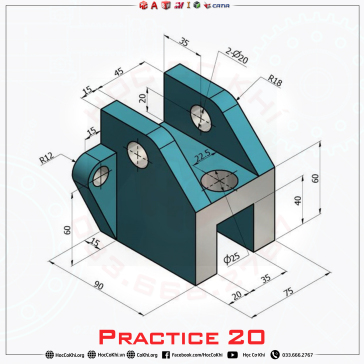 练习 20 - 基本 CAD 经验