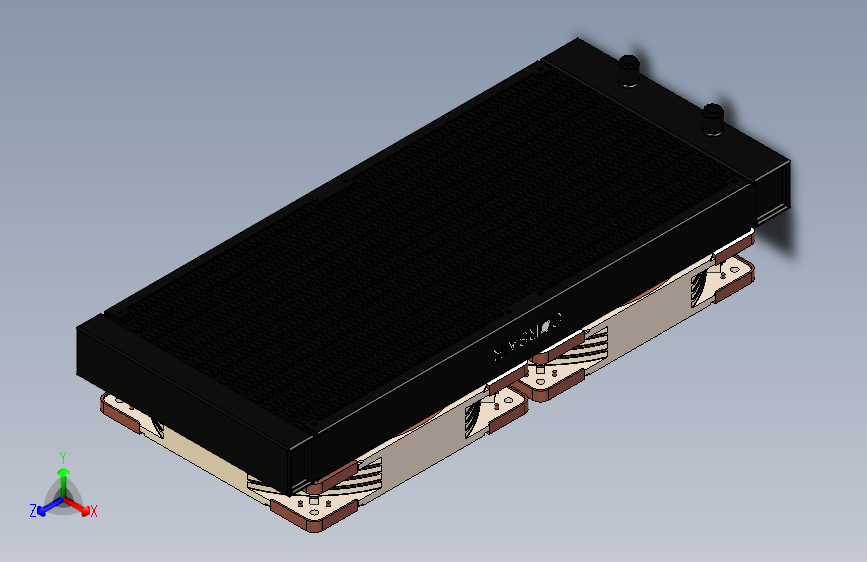 G037076-海盗船H115i+Pro+XT散热器,配有Noctua+NF-A14风扇=水泵油泵