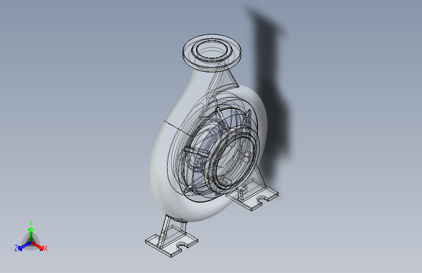 G037408-离心泵+CFD+分析=水泵油泵
