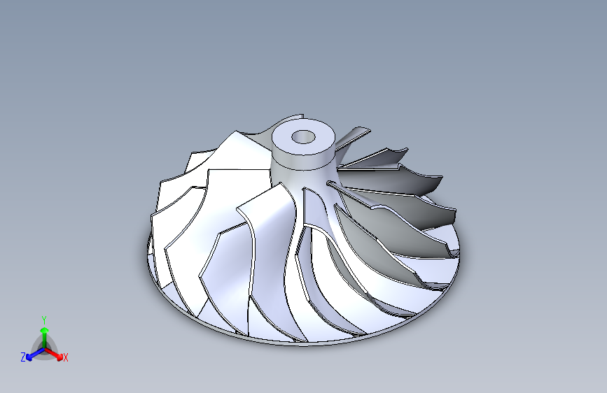 G037507-离心式叶轮设计练习+_+Solidworks+2022=水泵油泵