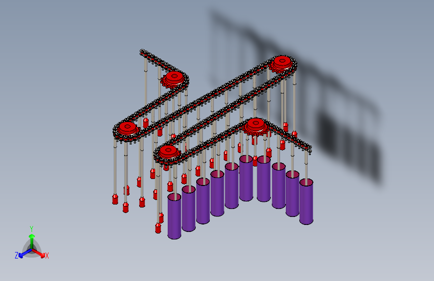 G039283-PIN+烤箱链+-+滚子链=输送机
