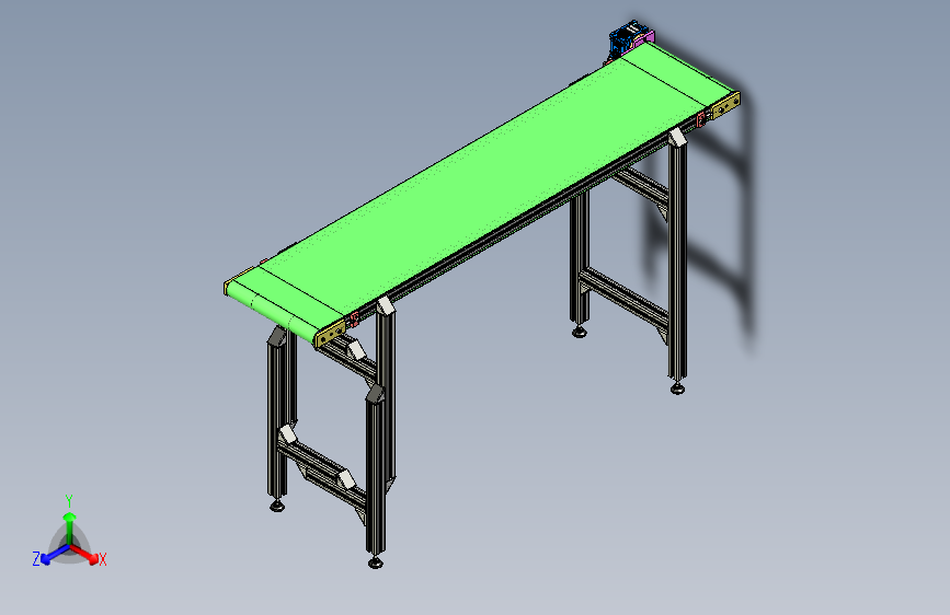 G039533-参数化的铝制输送带+Topsolid+7=输送机