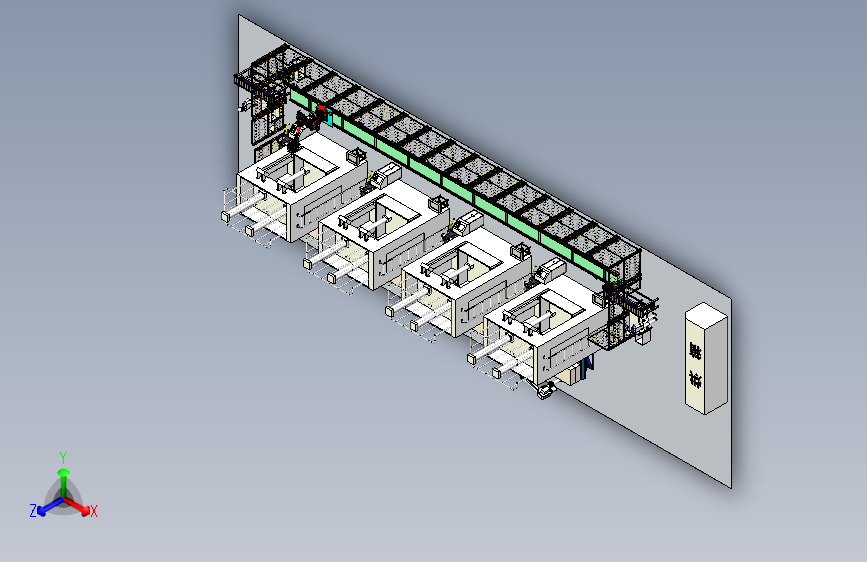 G039583-冲压自动化车间布局+SolidWorks=输送机