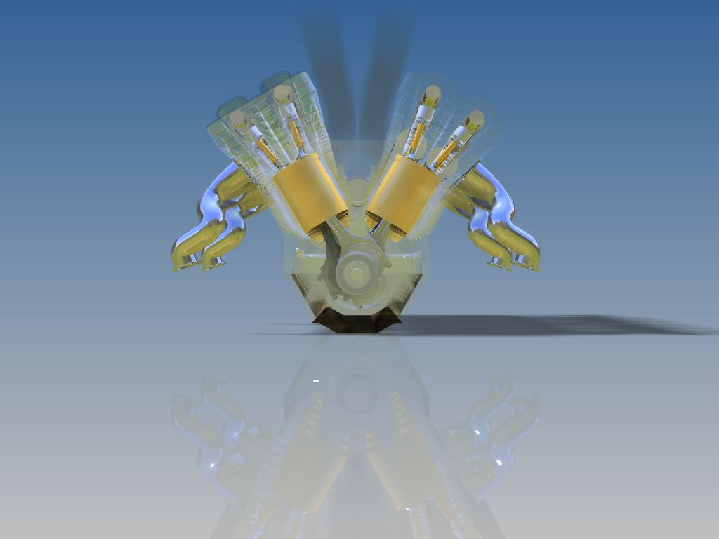 G052401-Centa V12_60°=发动机引擎