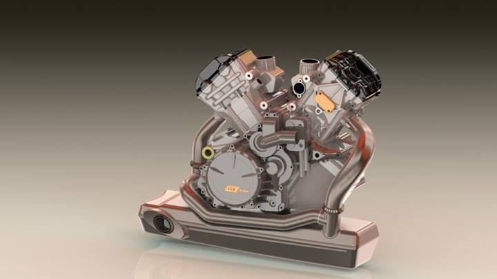 G052505-KTM RC8 发动机=发动机引擎