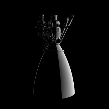 G052627-SpaceX 猛禽火箭发动机=发动机引擎