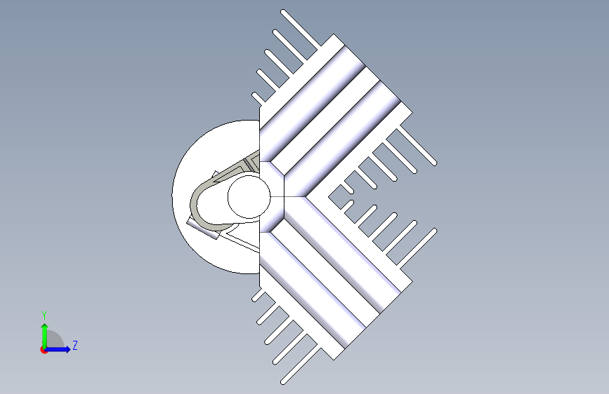 G052670-V4 引擎 (2)=发动机引擎 左侧视图