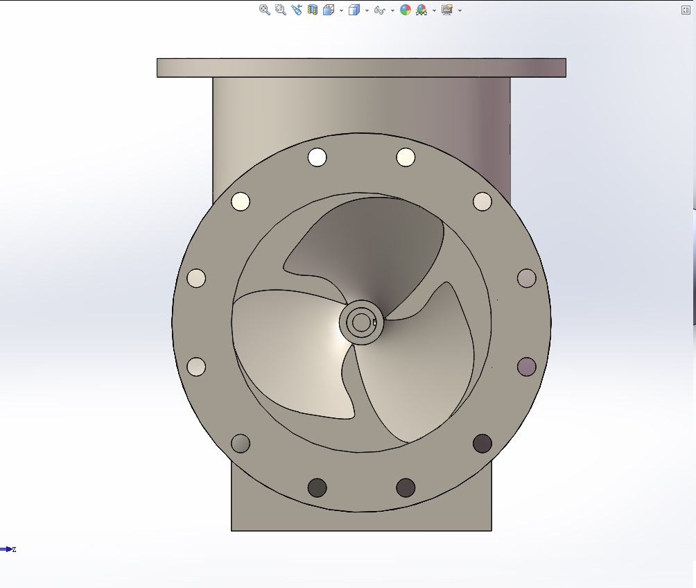 大流量轴流泵-装配图--877438-45