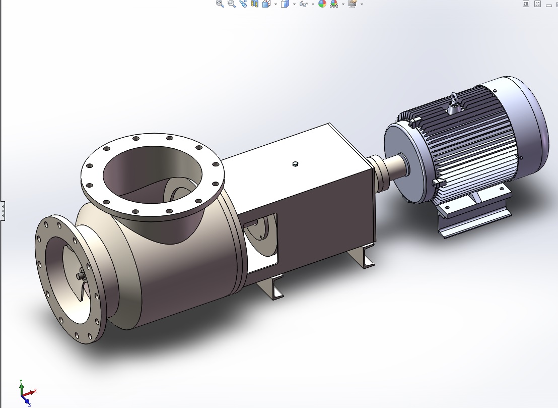 大流量轴流泵-装配图--877438-45