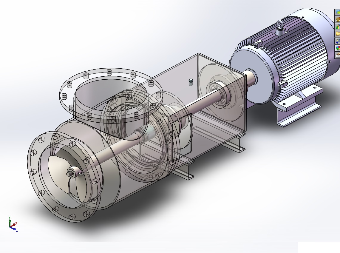 大流量轴流泵-装配图--877438-45