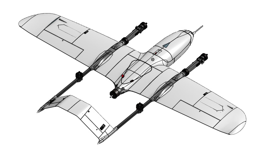 h-fly_3d_printed_vtol