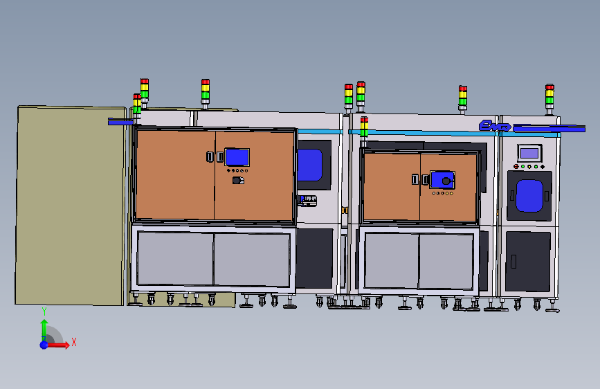 电子烟组装线Proe5.0