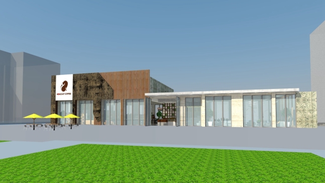 05-咖啡店SU+CAD+效果图