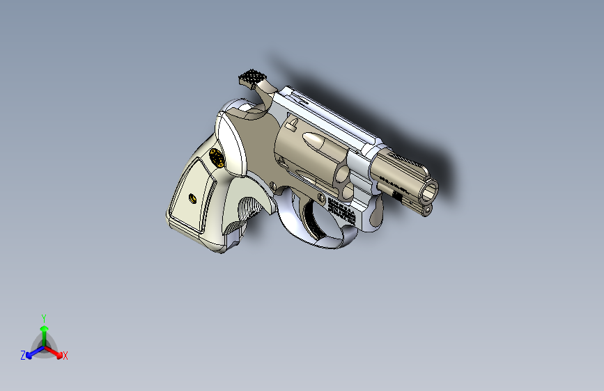0027-Smith+&+Wesson“Chiefs+Special”.38+SPL=仅限虚拟游戏设计,不可制作实物,否则后果自负
