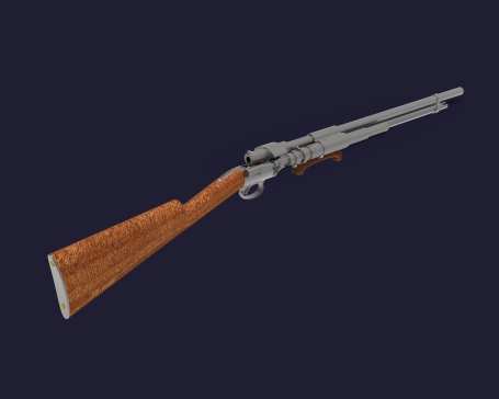 0054-克鲁兹步枪+KRUTZSCH+RIFLE=仅限虚拟游戏设计，不可制作实物，否则后果自负