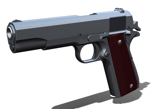 0066-Colt+.45+Automatic+1911A1+Redux+第二版=仅限虚拟游戏设计，不可制作实物，否则后果自负