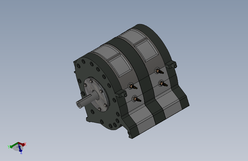 G054457-使用Solidworks 2018设计和组装WANKEL发动机=发动机引擎