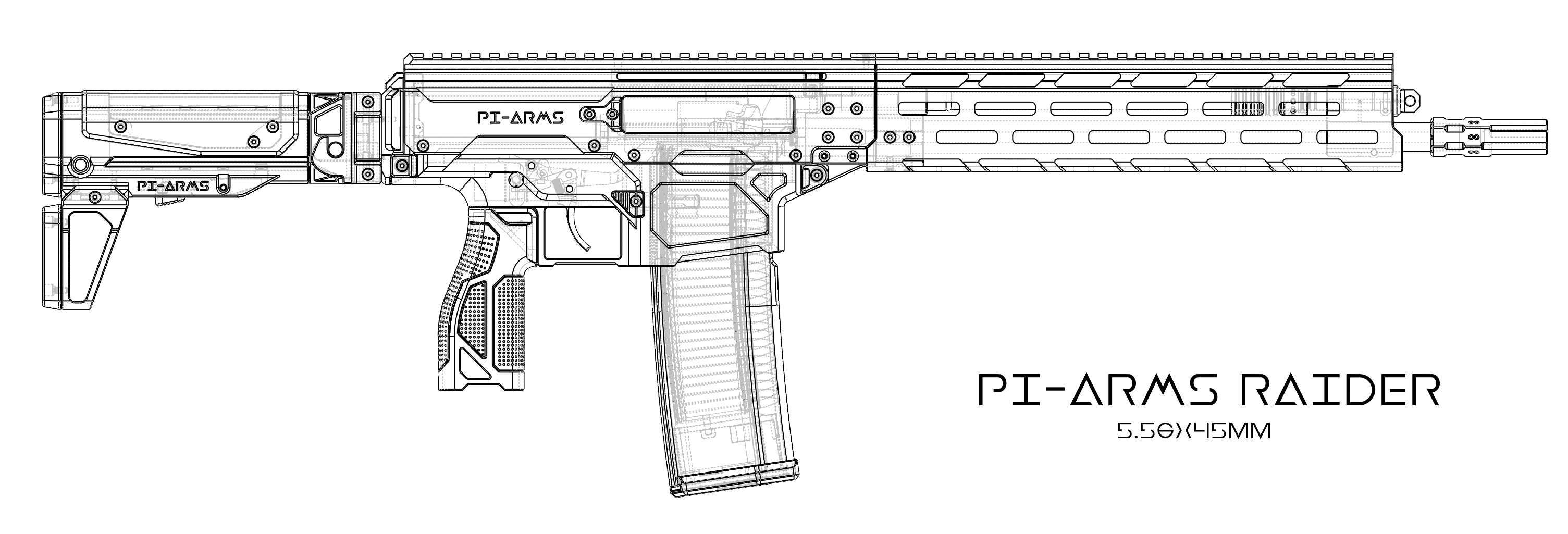 0024-PI-武器袭击者+arms-raider=仅限虚拟游戏设计,不可制作实物,否则后果自负