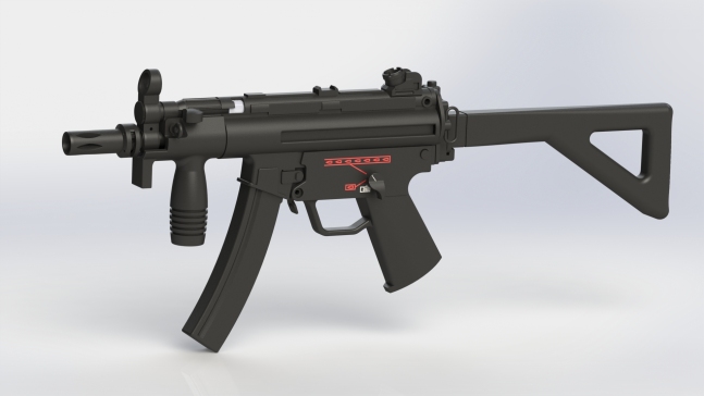 0007-MP5K-PDW=仅限虚拟游戏设计，不可制作实物，否则后果自负