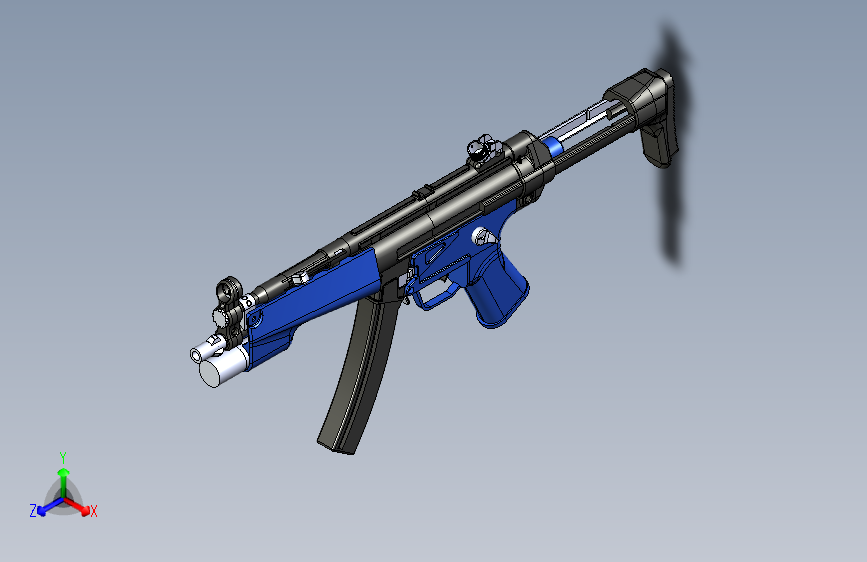 0081-MP5=仅限虚拟游戏设计,不可制作实物,否则后果自负