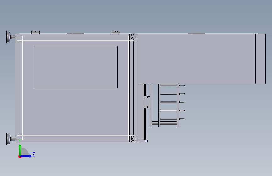 铜管自动注水机PROE4.0以上