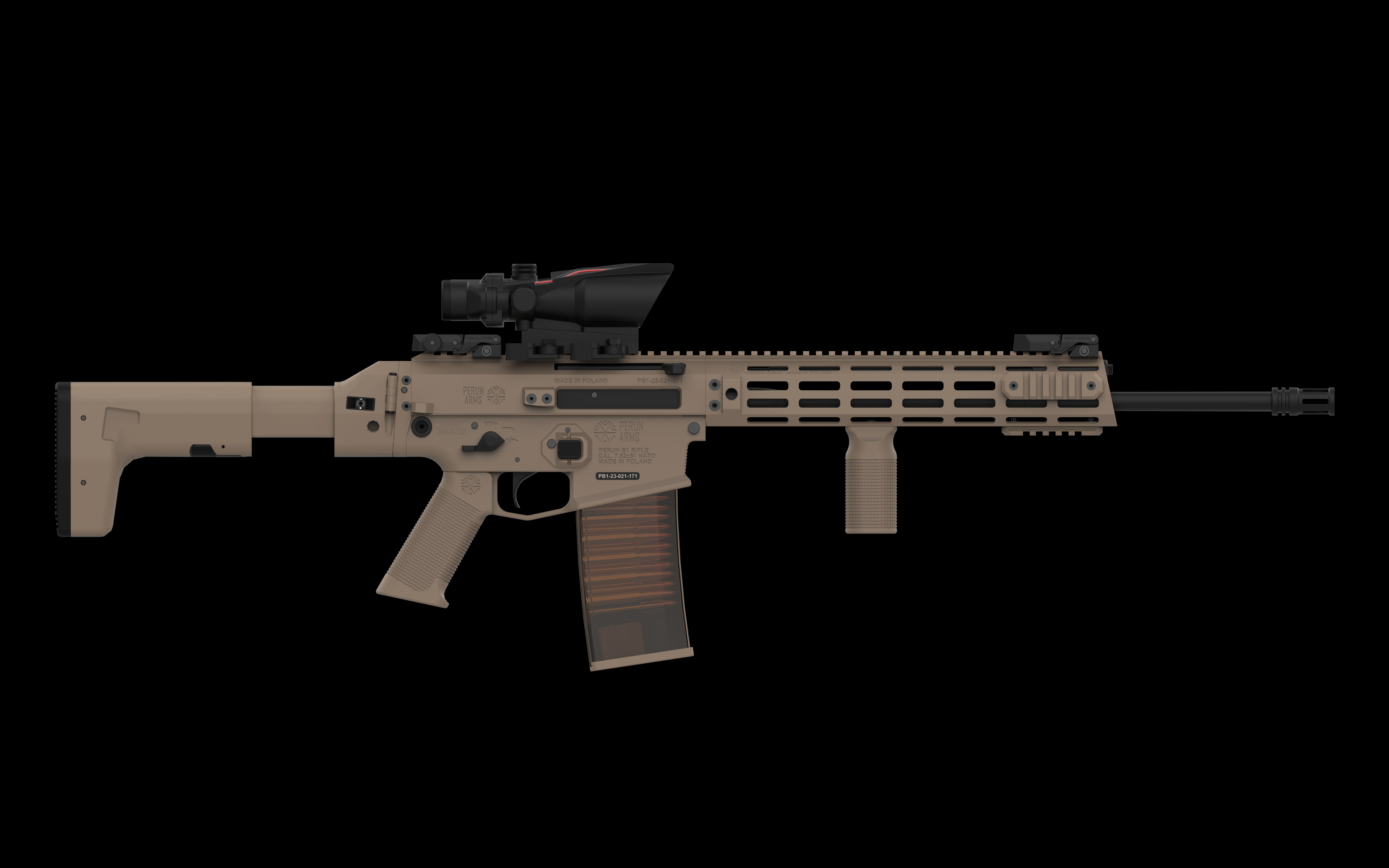 0114-2022+Perun+B+步枪=仅限虚拟游戏设计,不可制作实物,否则后果自负