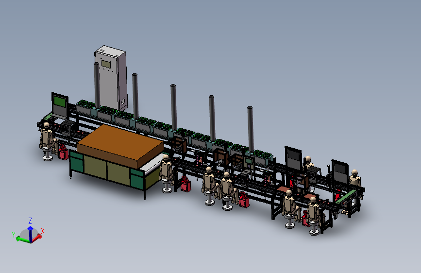 全自动PCB流水作业生产线