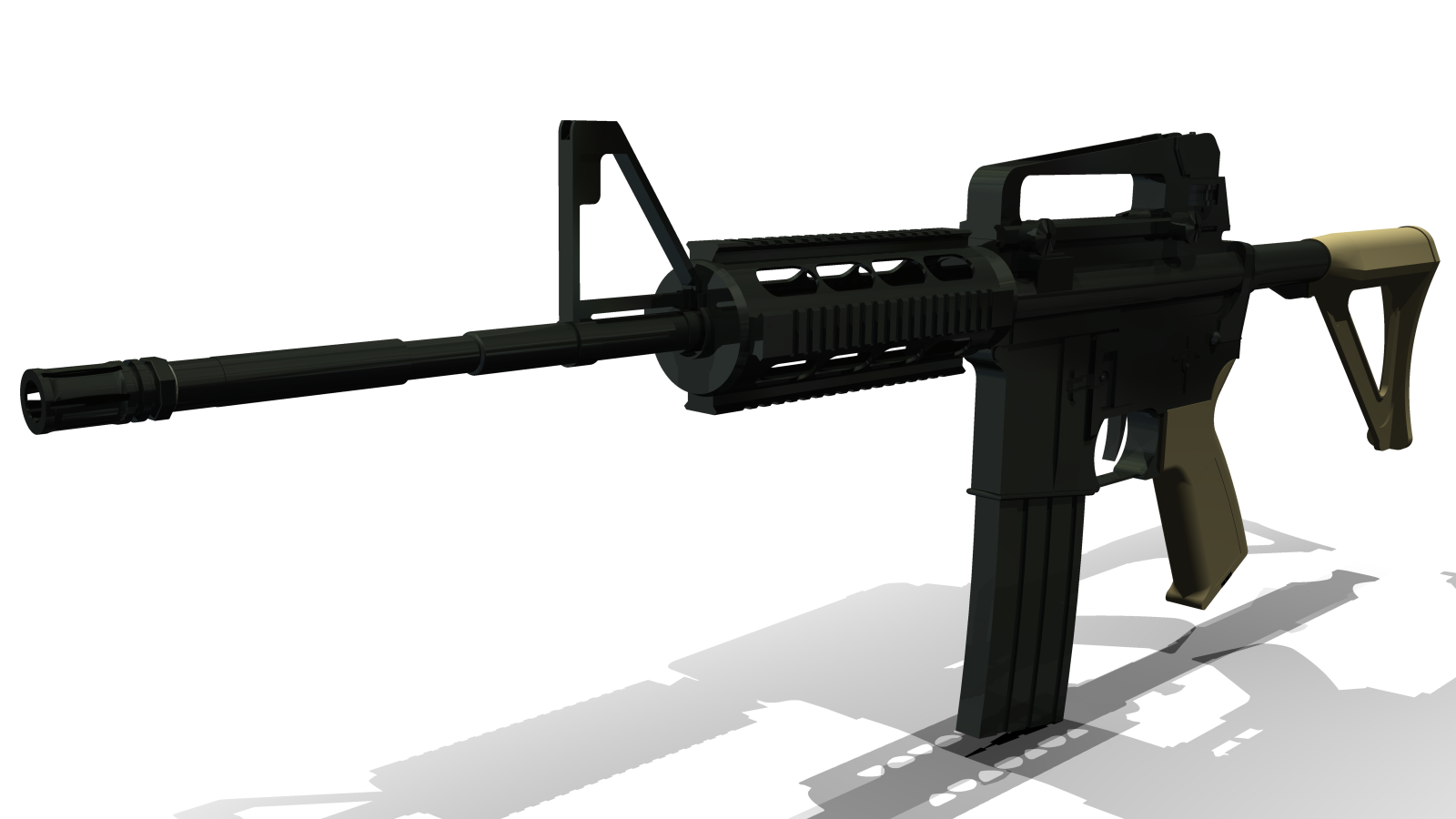 0164-M4A1=仅限虚拟游戏设计，不可制作实物，否则后果自负