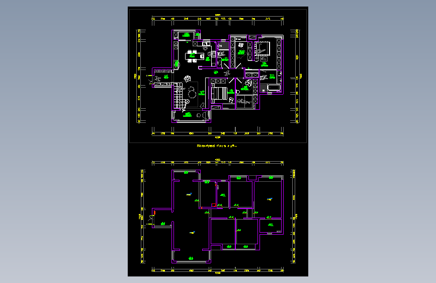 CAD 线稿