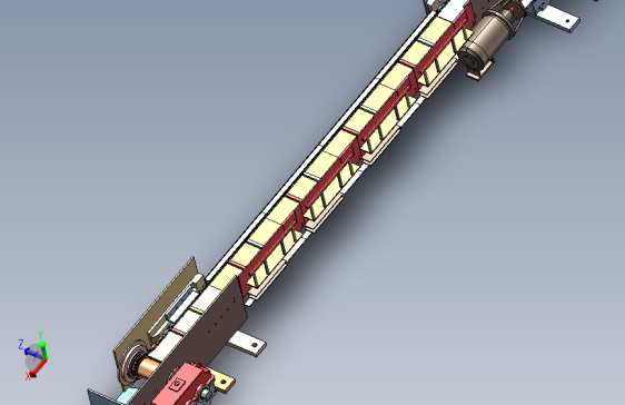 刮板输送机（sw18可编辑+cad+说明书）