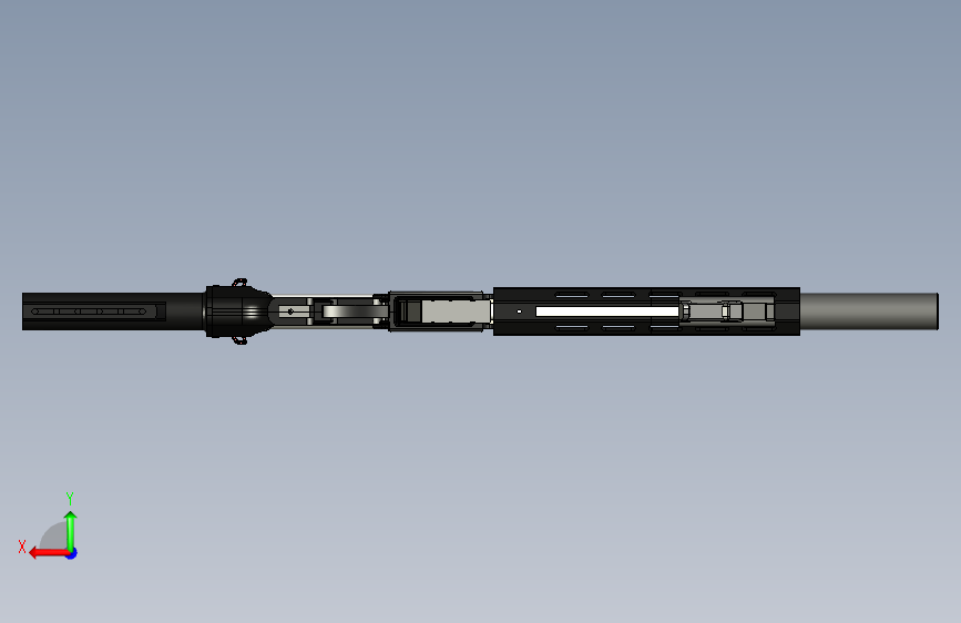 0296-AR-15型弹簧式气枪=仅限虚拟游戏设计,不可制作实物,否则后果自负