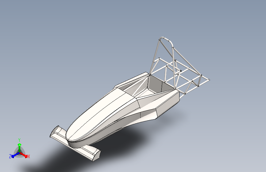 G055391-FSAE车架及车身=车架底盘悬架悬挂