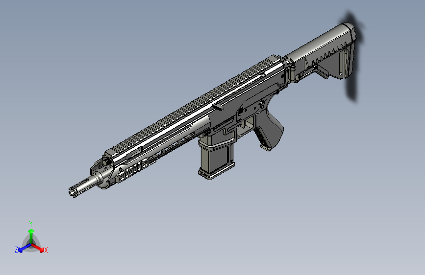 0409-PI-ARMS ARCAR MK1=仅限虚拟游戏设计，不可制作实物，否则后果自负