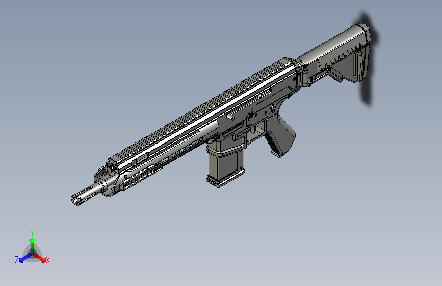 0411-PI-ARMS ARCAR MK2=仅限虚拟游戏设计，不可制作实物，否则后果自负