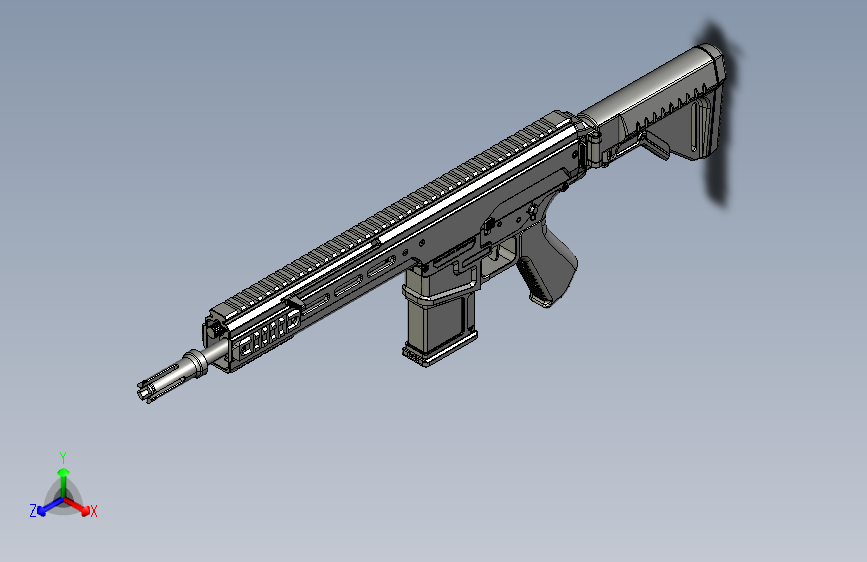 0412-PI-ARMS ARCAR MK3=仅限虚拟游戏设计，不可制作实物，否则后果自负
