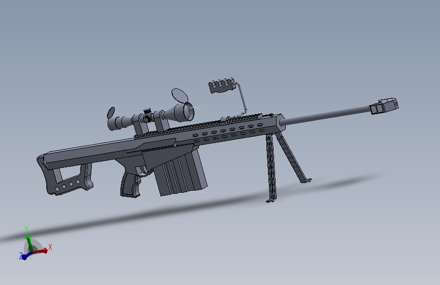 0544-Barrett .50 Cal