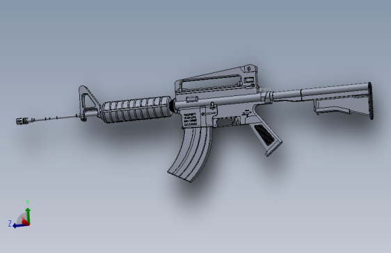 0586-M4A1 狙击步枪