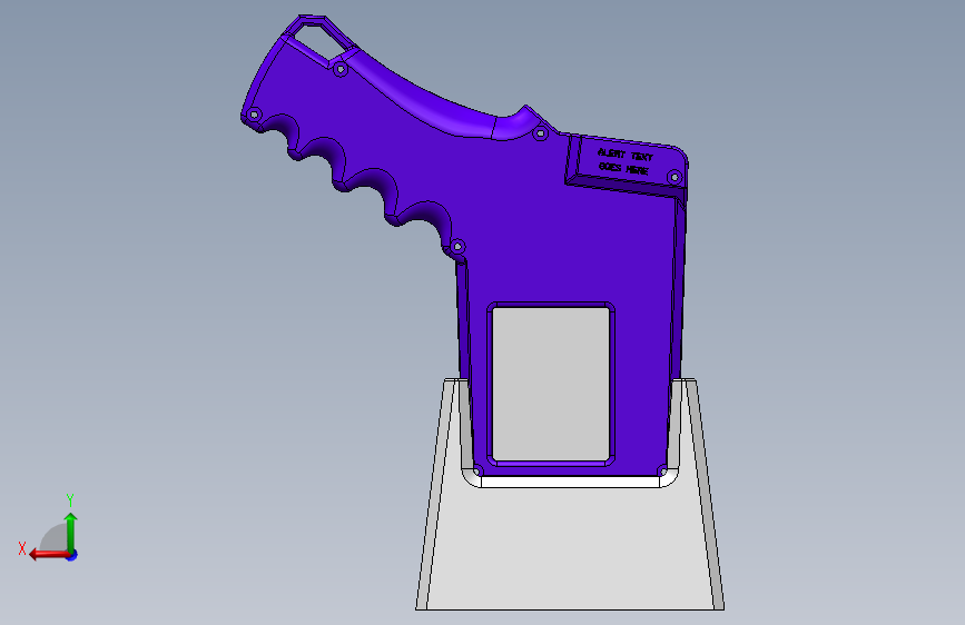 0594-MEGA 2650和2.8英寸TFT手持式野外箱 背面视图