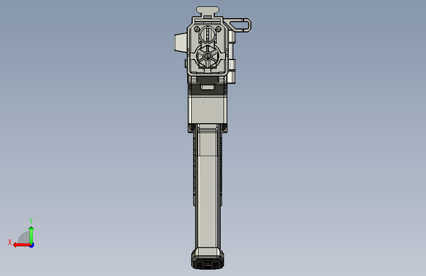 0620-RAIDER RIFLE SBR=仅限虚拟游戏设计,不可制作实物,否则后果自负 背面视图