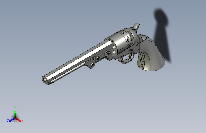 0739-柯尔特海军1851 cal .38